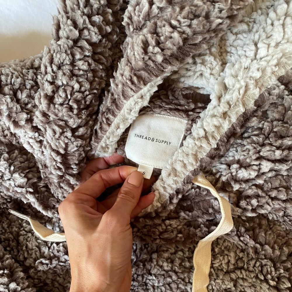 Thread and supply teddy jacket